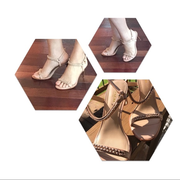 COACH jacklyn daisy rivets stiletto heel - Picture 2 of 7